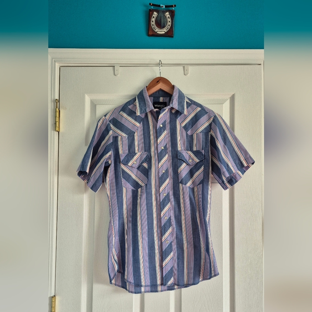 Wrangler Western Pearl Snap Men's Shirt